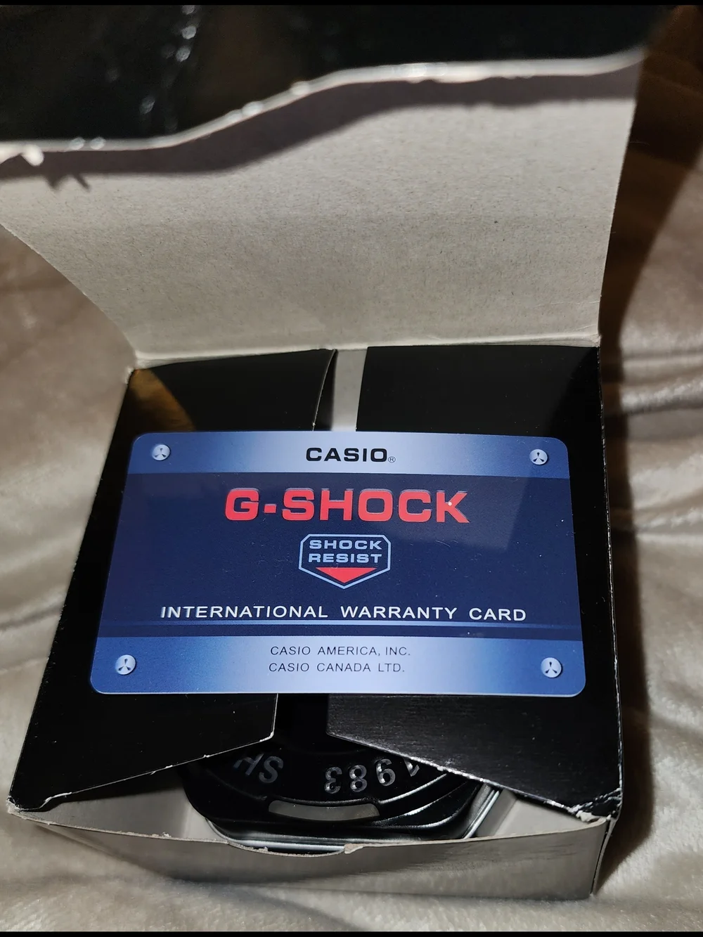 Casio G-Shock GM-2100-1A series analog-digital watch. popular 